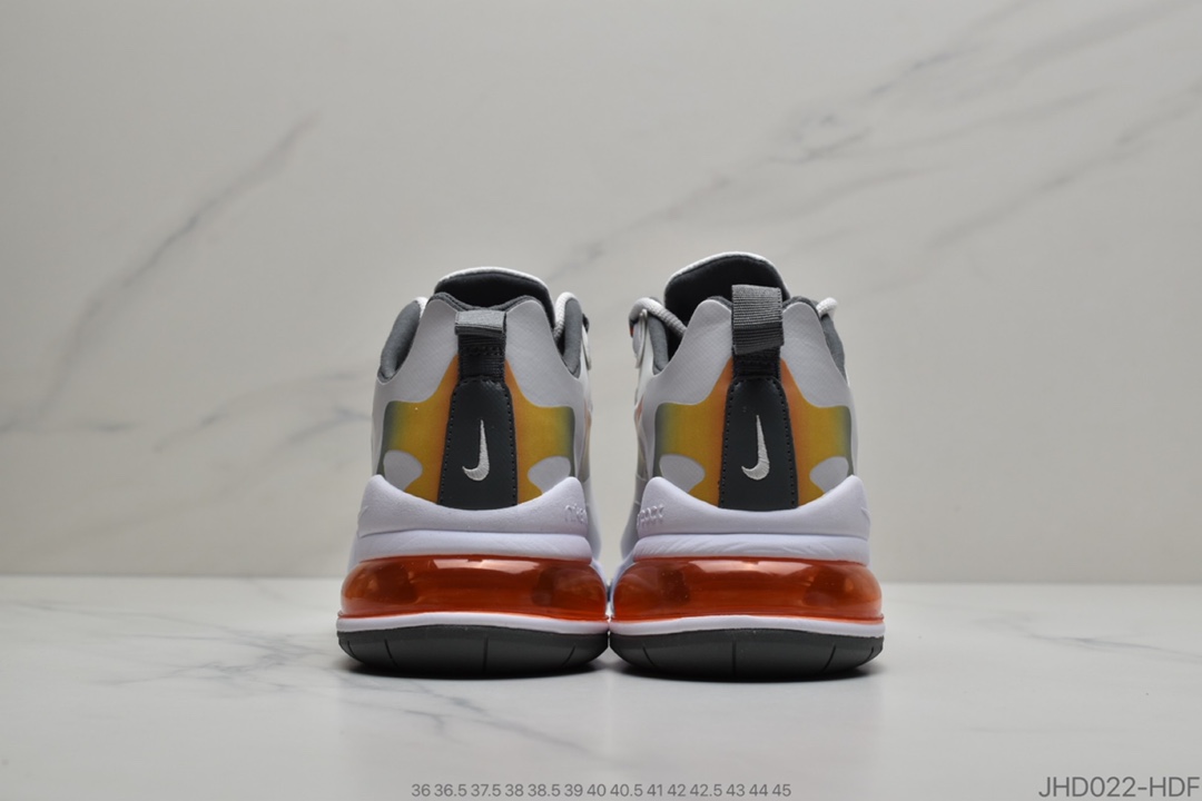 190 公司级 Nike Air Max 270 React缓震气垫运动跑鞋 CD6615-100