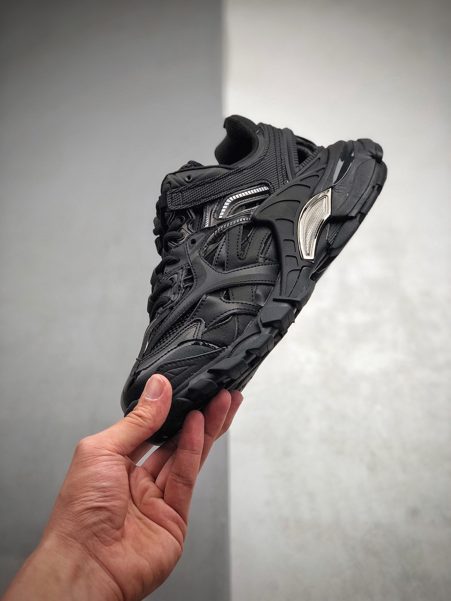 580 巴黎世家4.0新配色出货黑色 巴黎世家4代 Balenciaga Track 4.0 巴黎世家四代