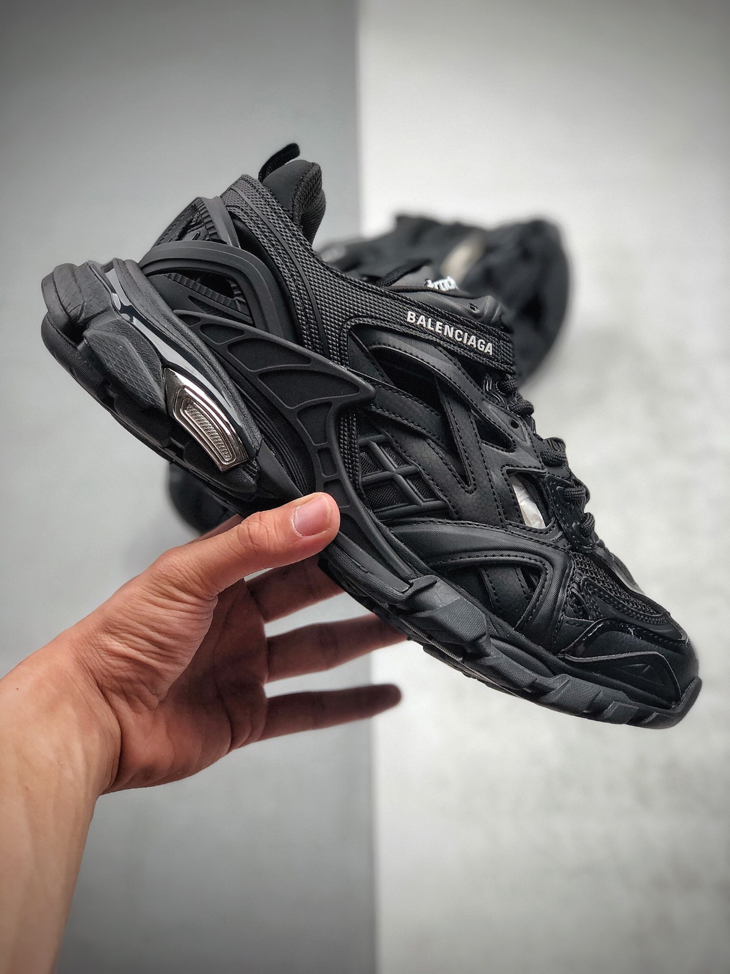 580 巴黎世家4.0新配色出货黑色 巴黎世家4代 Balenciaga Track 4.0 巴黎世家四代