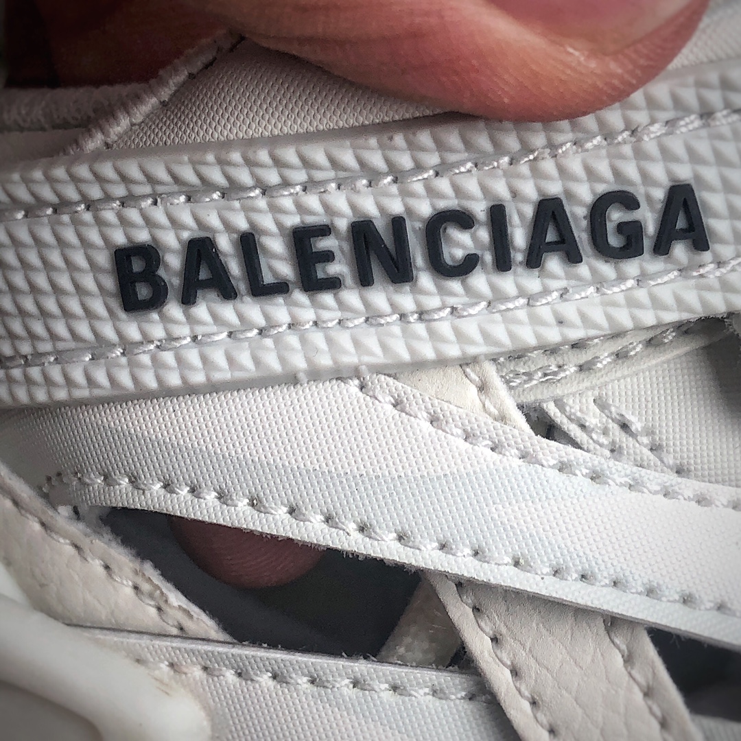 580 巴黎世家4.0新配色出货白色 巴黎世家4代 Balenciaga Track 4.0 巴黎世家四代