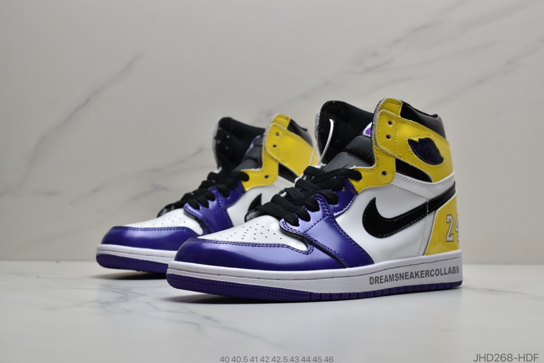 190 Air Jordan 1 “Fearless” 警灯配色设计在鞋身前端使用经典的芝加哥配色CK5666-100