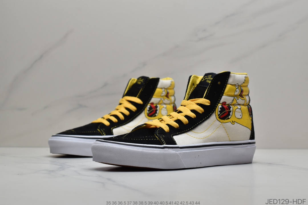 150 公司级 万斯VANS OG CLASSIC SLIP-ON LXs此番带来了“海绵宝宝”主题动漫联名系列 为我们还原童年的美好记忆 海绵宝宝  ID:JED129-HDF
