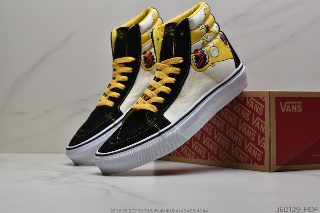 150 公司级 万斯VANS OG CLASSIC SLIP-ON LXs此番带来了“海绵宝宝”主题动漫联名系列 为我们还原童年的美好记忆 海绵宝宝  ID:JED129-HDF