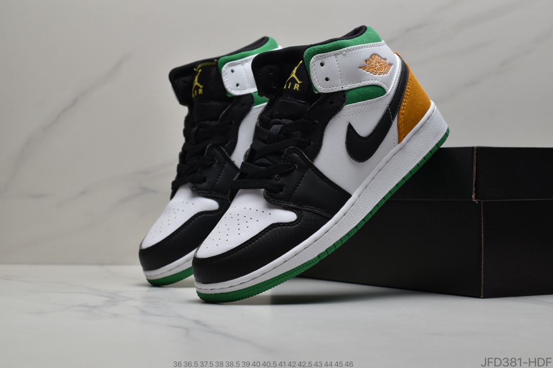 170 公司级  乔丹/Air Jordan 1 Mid “Light Smoke Grey”烟灰 554724-092