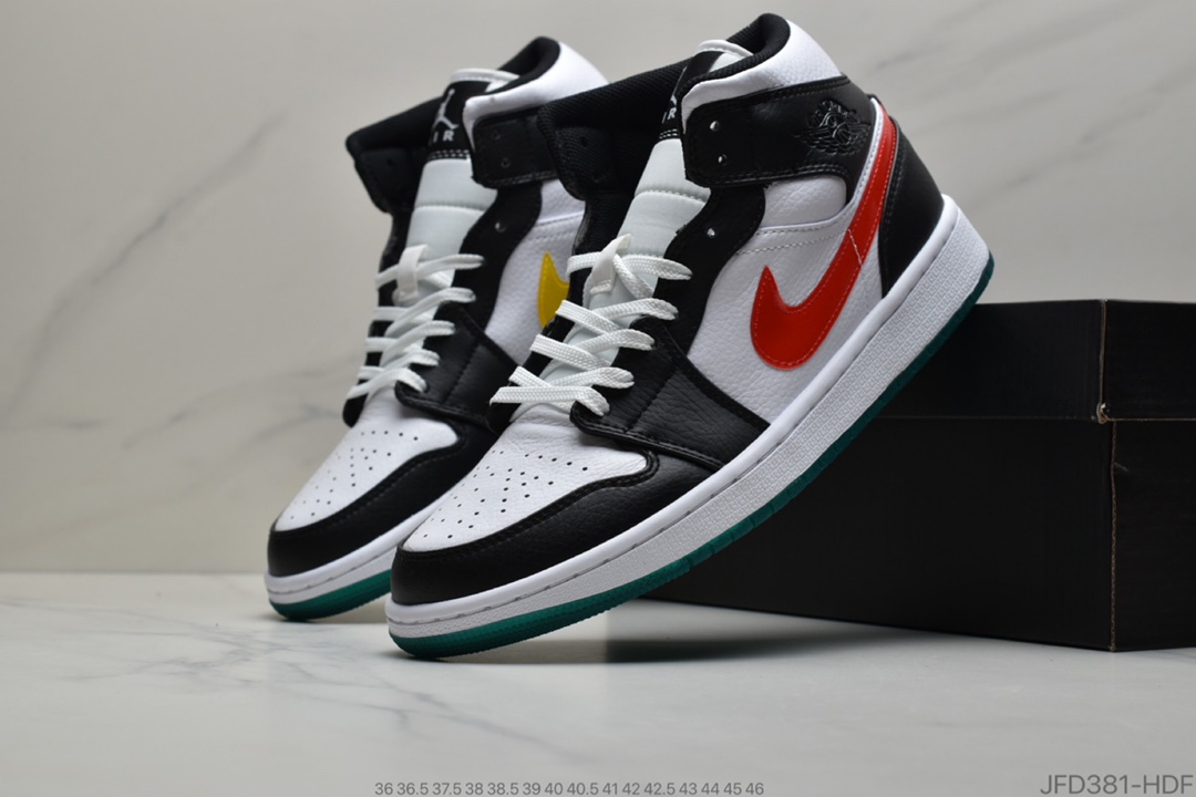 170 公司级  乔丹/Air Jordan 1 Mid “Light Smoke Grey”烟灰 554724-092