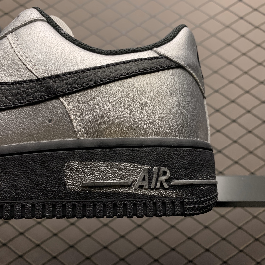 270 PEACEMINUSONE x Nike Air Force 1 '07 Low 黑银 权志龙小菊花 空军低帮经典百搭休闲运动板鞋 AQ3692-100