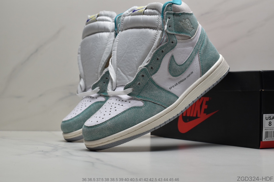 290 Air Jordan 1 Retro High OG “Pine Green”黑绿脚趾 555088-302