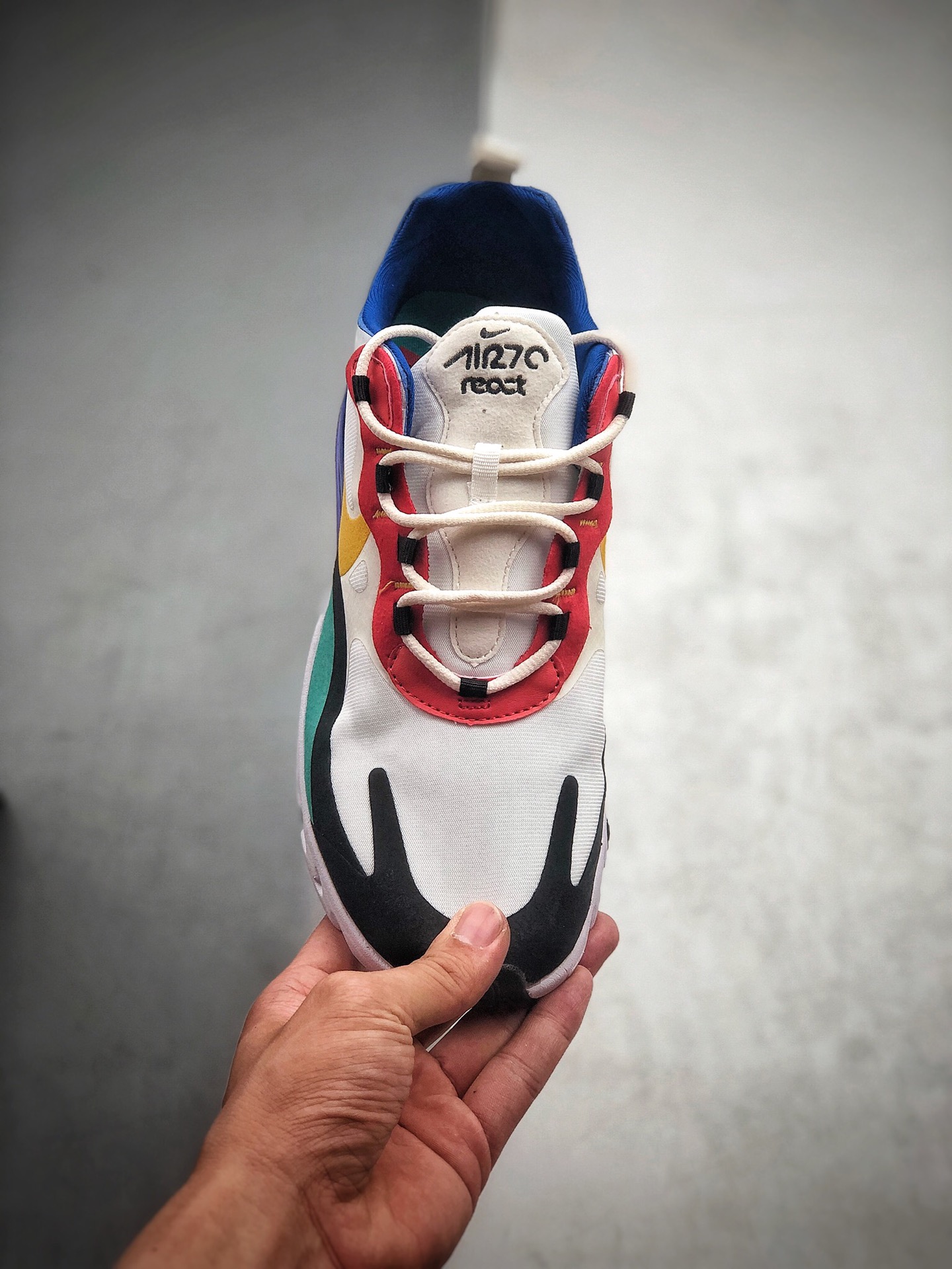 100 Nike Air Max 270 React ”Bauhaus”  出货即为巅峰 货号：AO4971-001