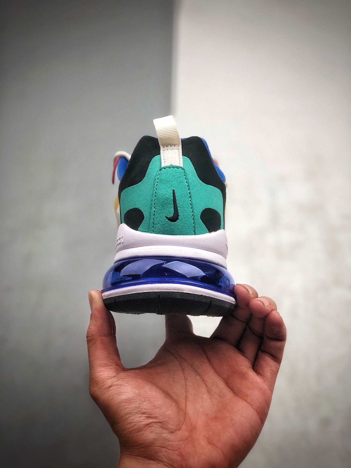 100 Nike Air Max 270 React ”Bauhaus”  出货即为巅峰 货号：AO4971-001