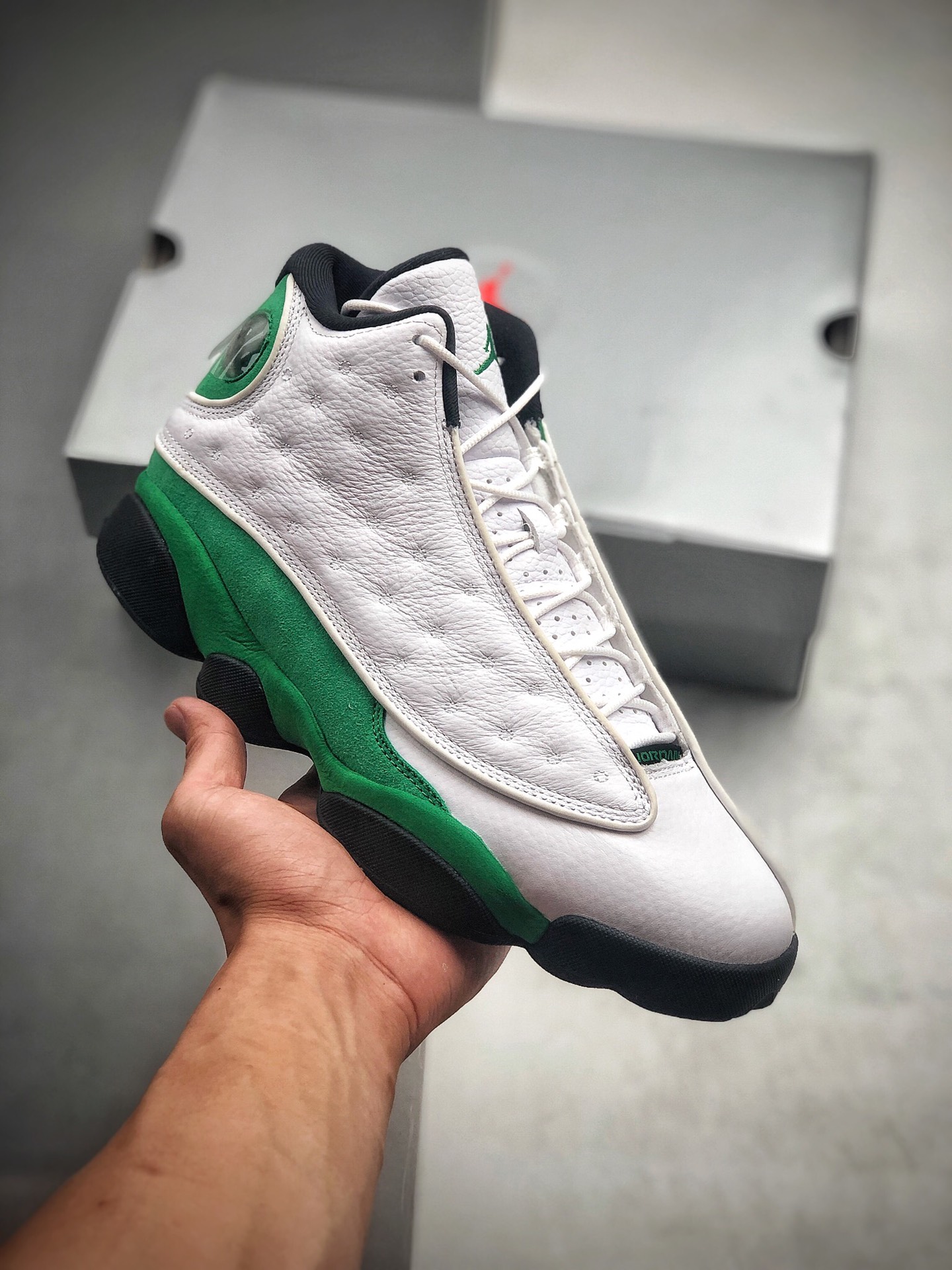 500  AJ13 雷阿伦/Air Jordan 13 “Lucky Green”乔丹13代乔13篮球鞋  货号： DB6537-113