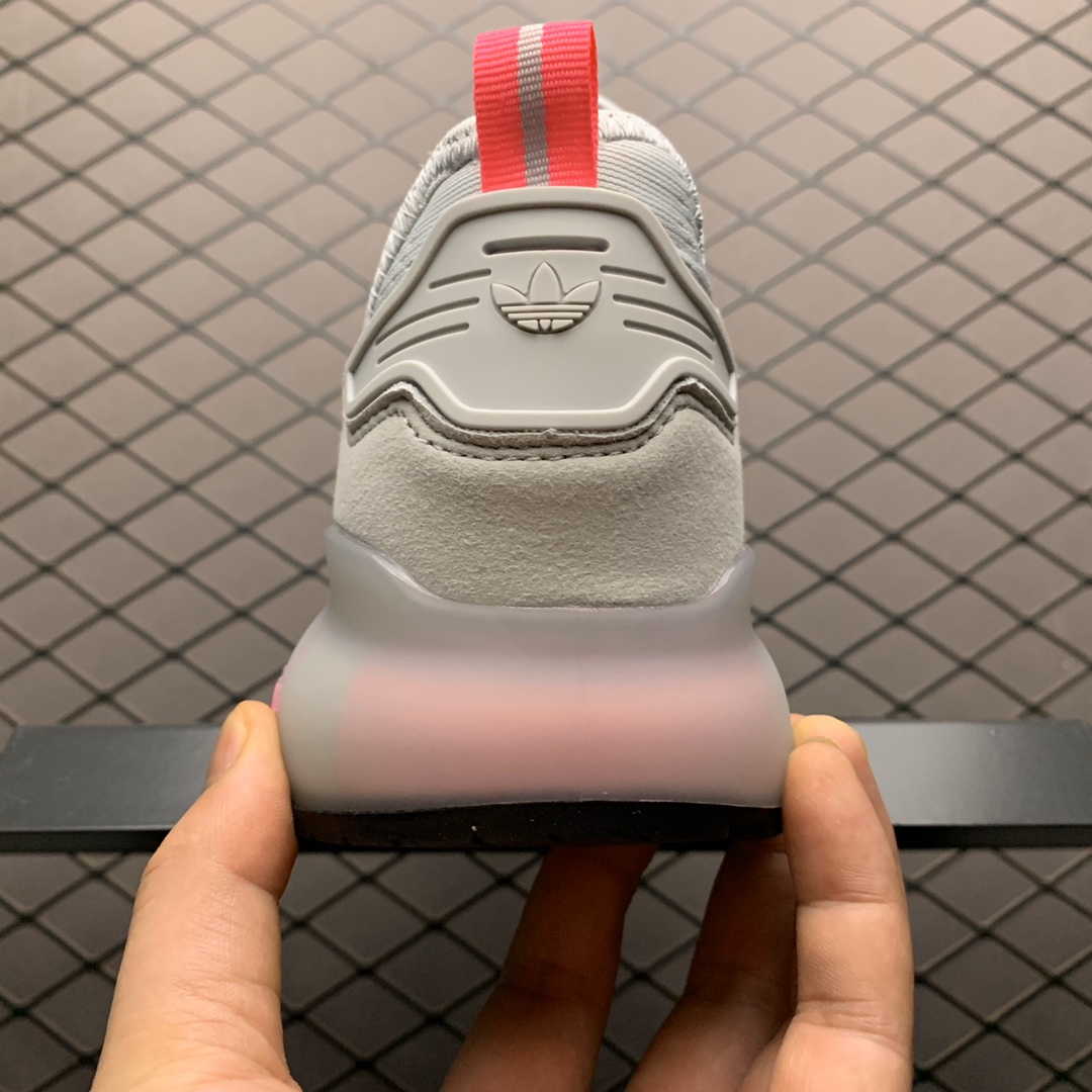 190 新版本Adidas 阿迪达斯 ZX 2K 易烊千玺代言款 爆米花中底跑鞋 FV8988