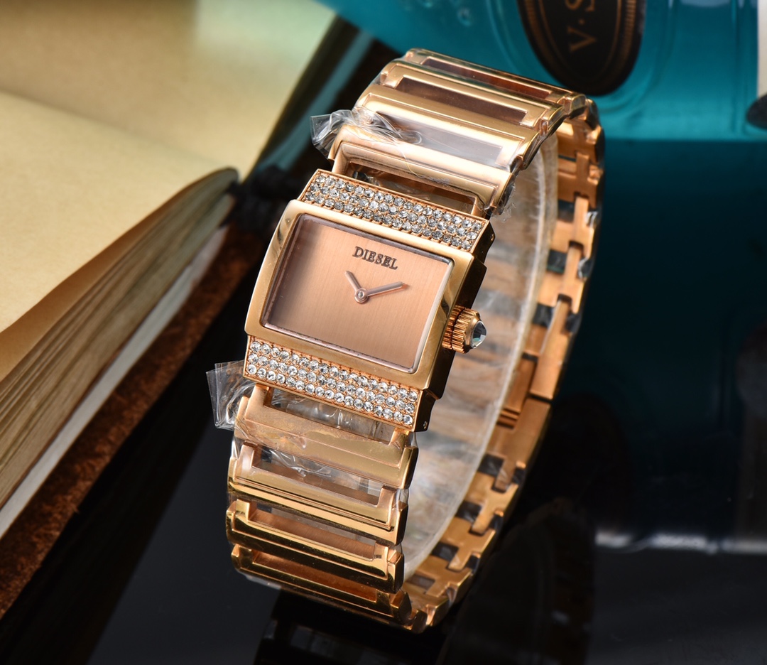 DIESEL Fashion Watch: 32mm x 10mm, Stone Core, Mineral Glass, Steel Materials - 图片 3