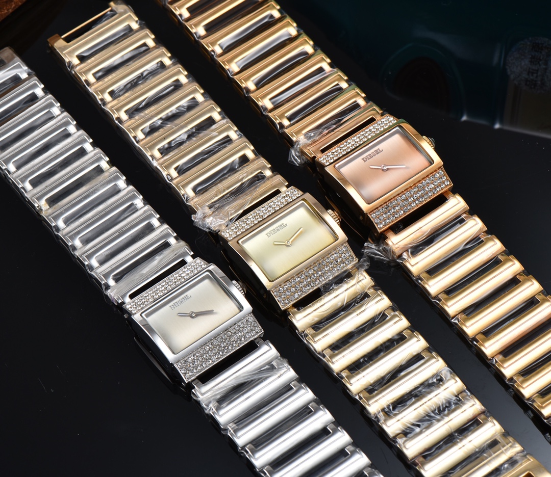 DIESEL Fashion Watch: 32mm x 10mm, Stone Core, Mineral Glass, Steel Materials - 图片 4