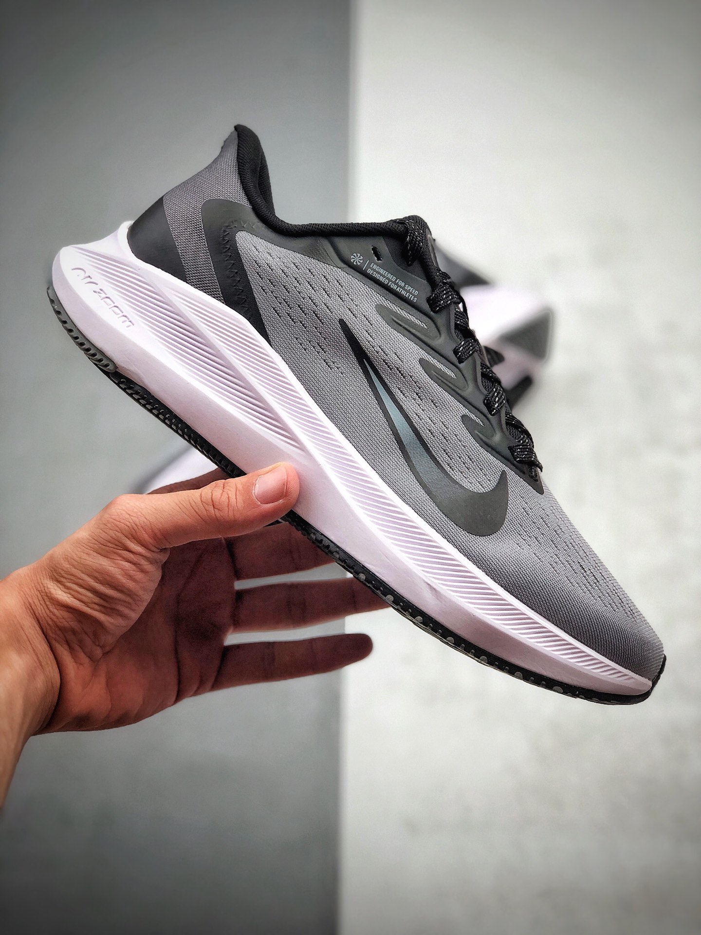170  Nike Zoom WINFLO 7 代 登月轻质透气休闲运动跑步鞋CJ0291-003