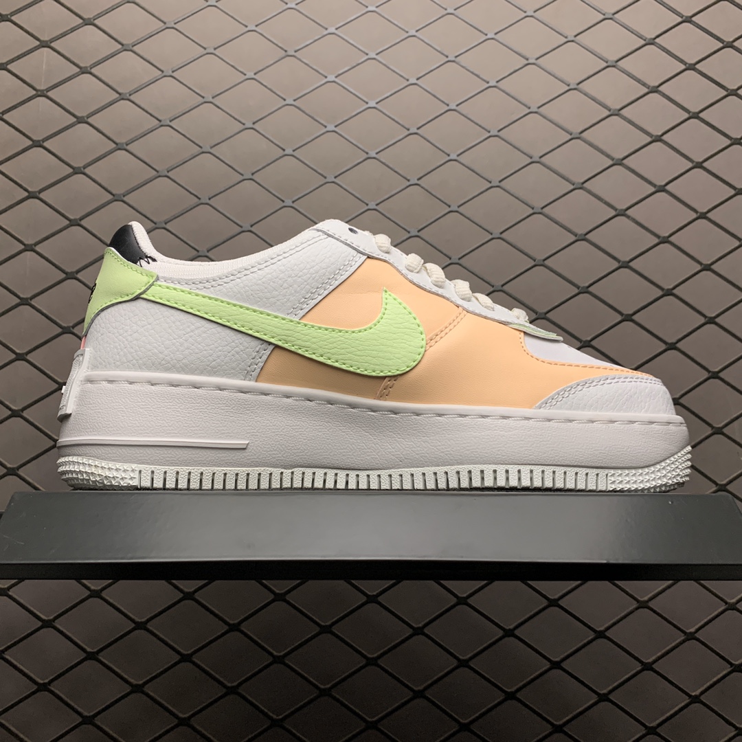 200 Nike Air Force 1 Shadow 解构系列空军一号低帮运动休闲板鞋 CI0919-107