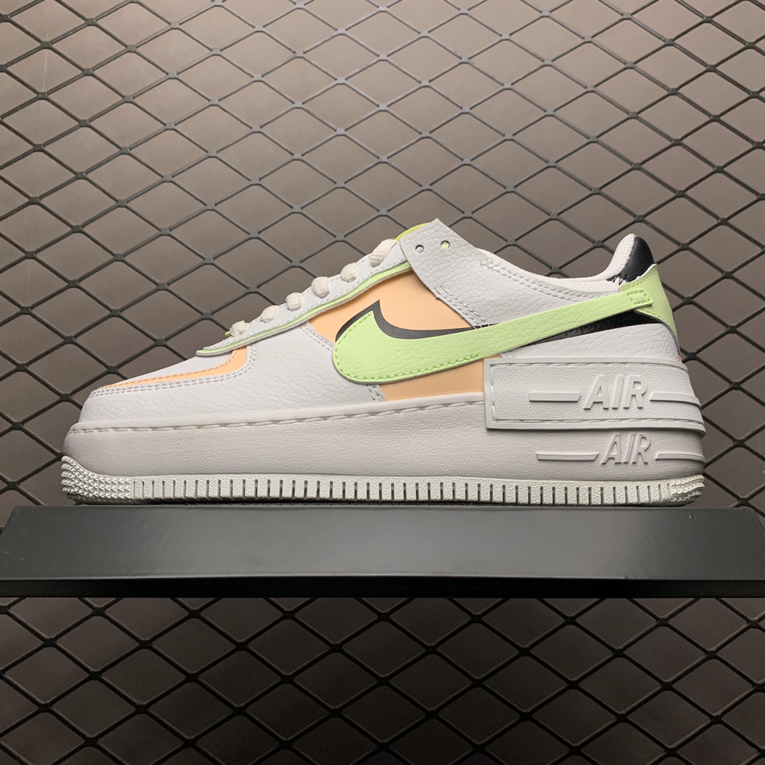 200 Nike Air Force 1 Shadow 解构系列空军一号低帮运动休闲板鞋 CI0919-107