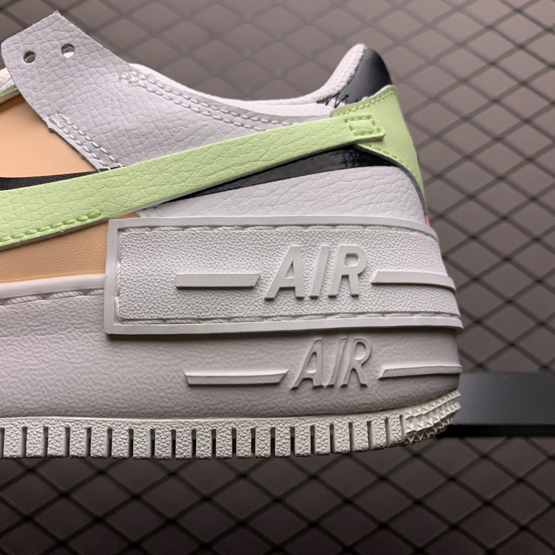 200 Nike Air Force 1 Shadow 解构系列空军一号低帮运动休闲板鞋 CI0919-107