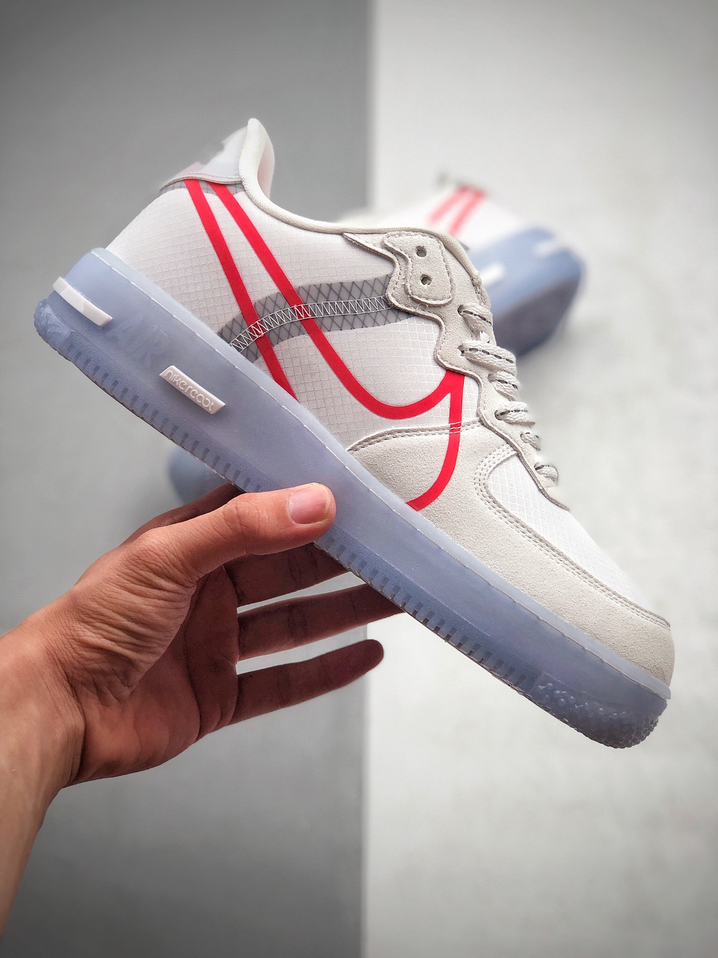 230 公司级Nike Air Force 1 React QS Light Bone CQ8879-102