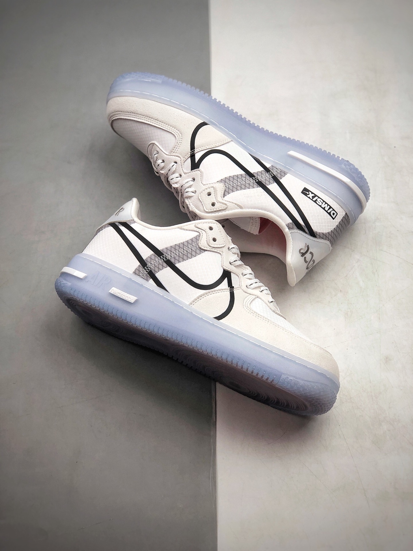 230 公司级Nike Air Force 1 React QS Light Bone 冰块解析冰蓝空军一号CQ8879-101