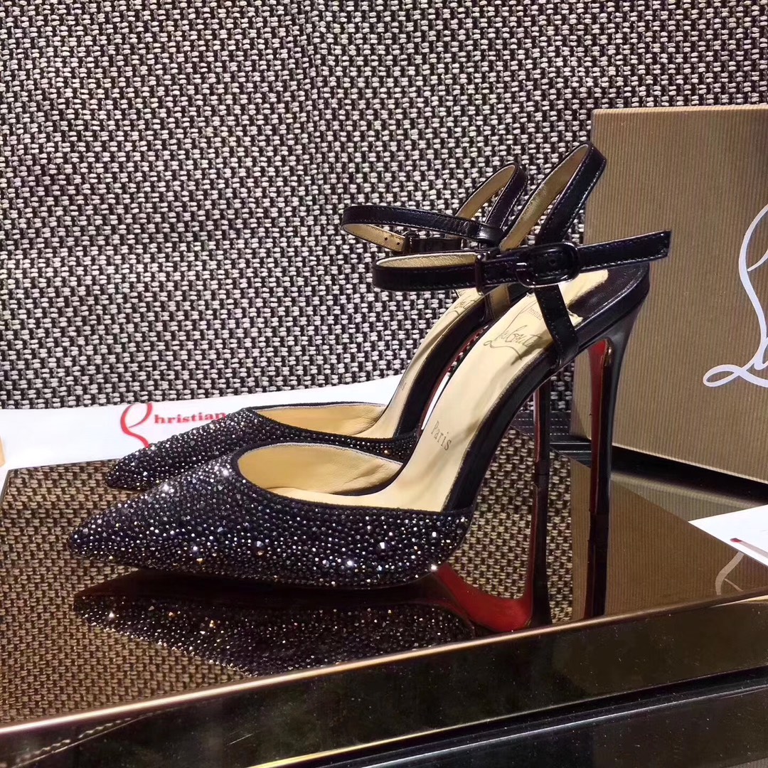 NO:100607,High-end custom diamond classic series!  H10Cm, size 34-42. Customized models are not refunded or exchanged, 9024-052 black cowhide gun imitation diamond, official website synchronization Standard European code Reference:9024-052 Color:black/gun color Material:cowhide/diamond Lining:goat leather Heel height:10Cm Sole:leather sole Size:EUR 34-42 (US 4-11):,,christian louboutin,cowhide19860909高端订制 钻石精典款系列！ H10Cm,尺码34-42码.订制款不退不换,9024-052黑牛皮枪仿奥钻,官网同步 标准欧码 Reference:9024-052 Color:black/gun color Material:cowhide/diamond Lining:goat leather Heel heigh:10Cm Sole:leather sole Size:EUR 34－42（US 4一11) :,,christian louboutin,cowhide,Women's Shoes