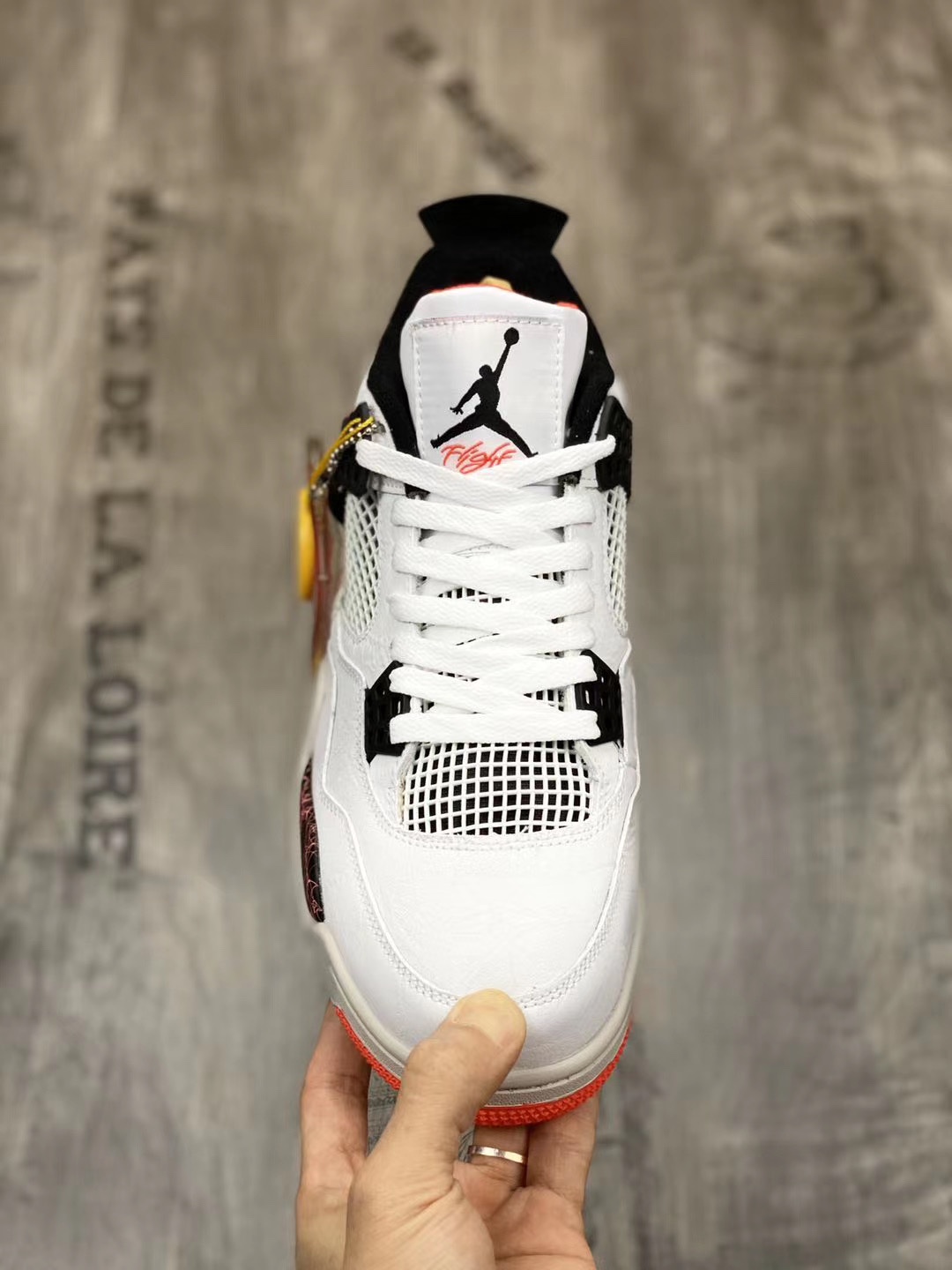 Air Jordan 4 Retro Metallic Orange - DS Kicks