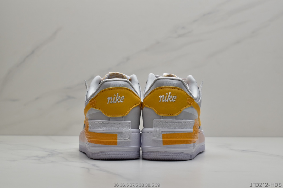 170 公司级 How are you  Air Force 1 Shadow 白黄粉CQ9503-001