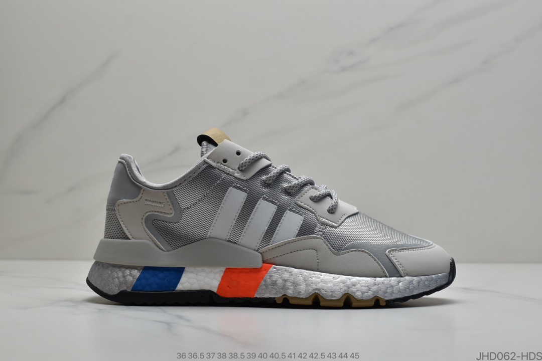190 公司级 Adidas Nite Jogger 2020 Boost联名夜行者复古跑鞋FX 1397