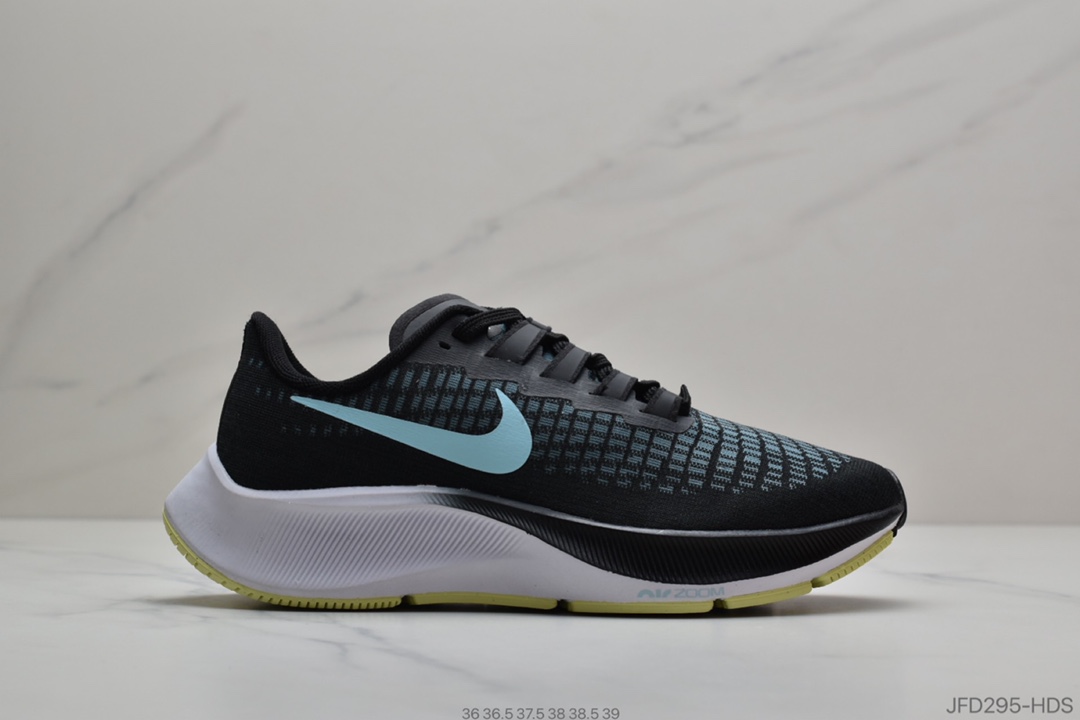 170公司级 耐克NIKE Zoom Pegasus 37 Turbo 2登月37代  透气缓震疾速跑鞋 BQ9647-004