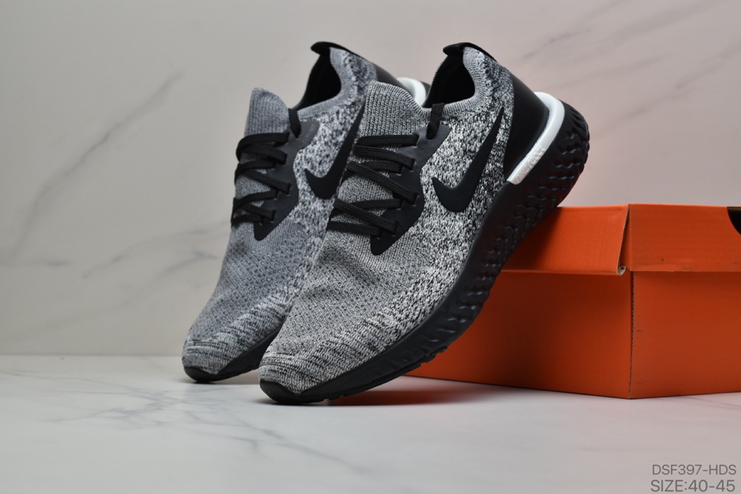 105 耐克The 10:Nike Epic Recat Flyknit联名款泡棉底 最新科技超级跑鞋 编织飞线轻便休闲运动跑步鞋