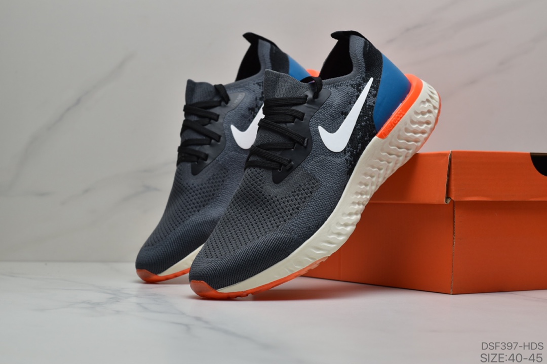 105 耐克The 10:Nike Epic Recat Flyknit联名款泡棉底 最新科技超级跑鞋 编织飞线轻便休闲运动跑步鞋
