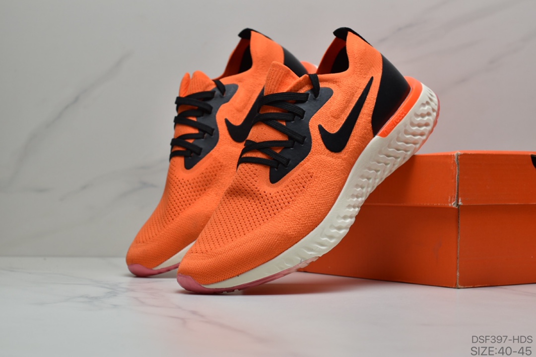105 耐克The 10:Nike Epic Recat Flyknit联名款泡棉底 最新科技超级跑鞋 编织飞线轻便休闲运动跑步鞋