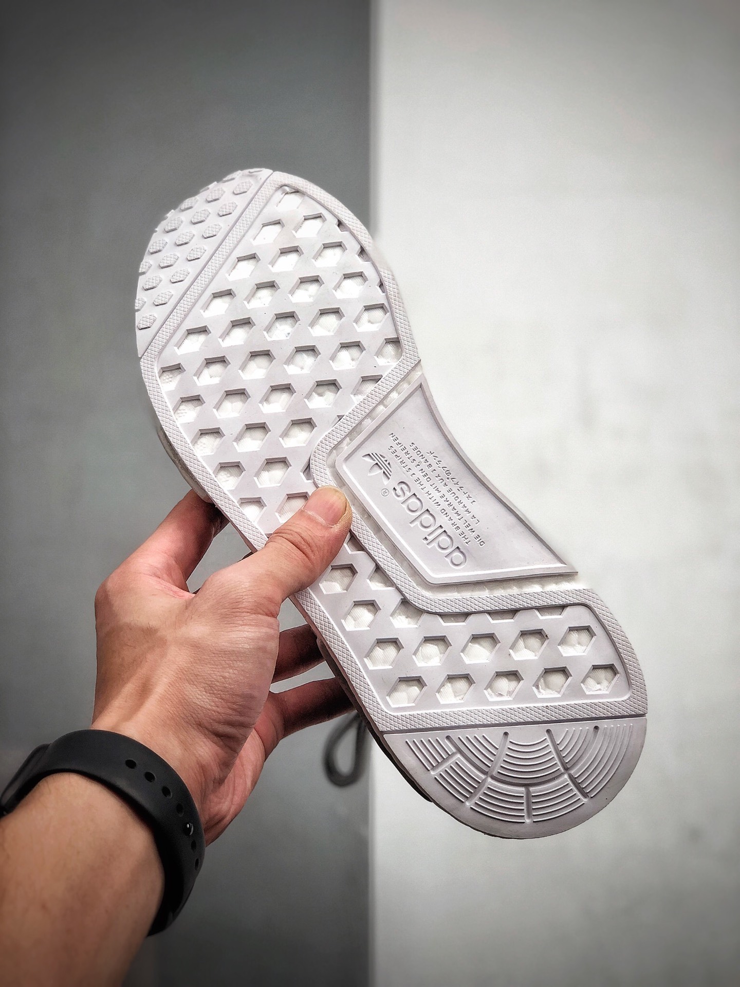 200 Adidas NMD R1  Primeknit Triple Black原装进口BoostBY9865