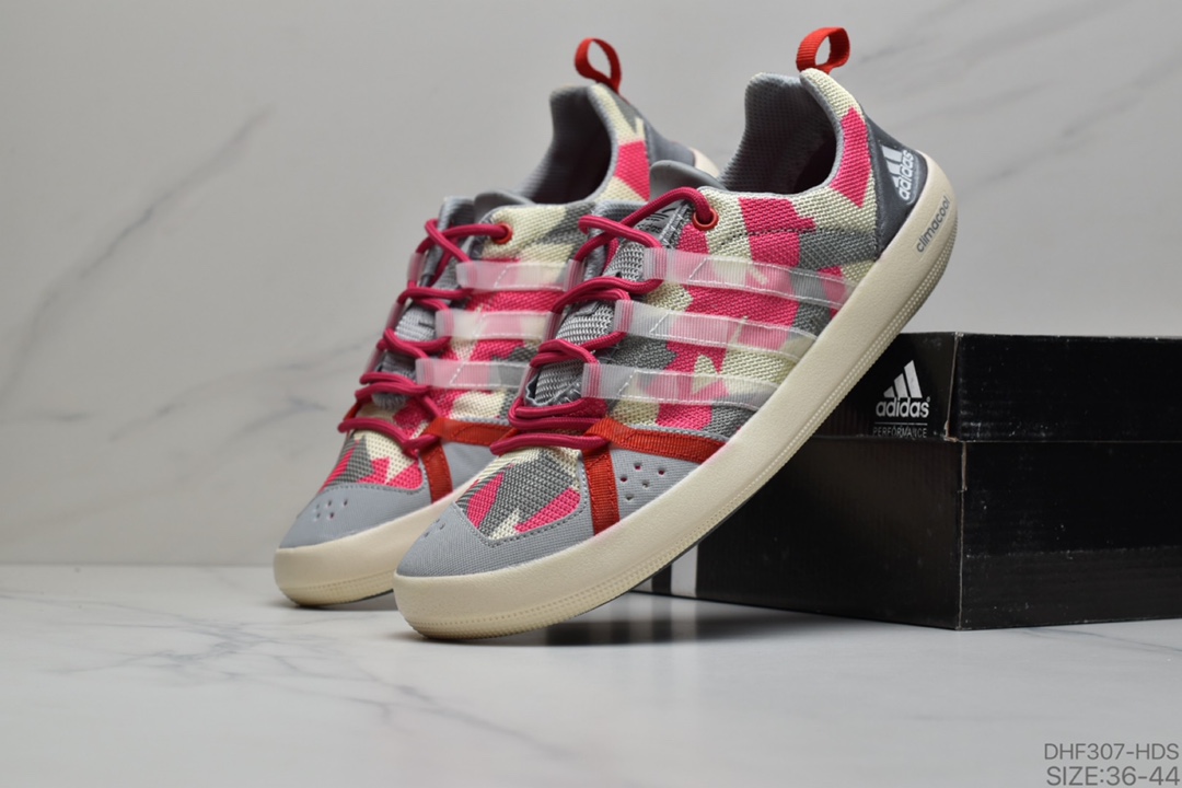 95 Adidas 阿迪达斯 Outdoor 涉水鞋低帮透气时尚休闲板鞋