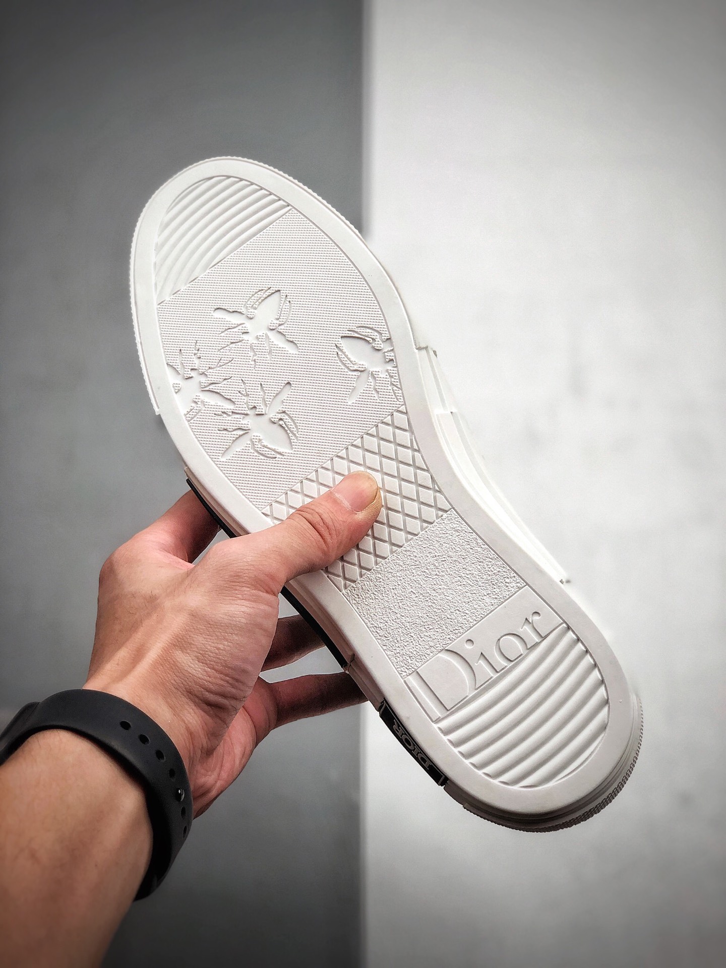 530  无原鞋 不开发 原厂品质迪奥Dior B23 Oblique High Top Sneakers原装耐弯折耐高温EVC饰片材质
