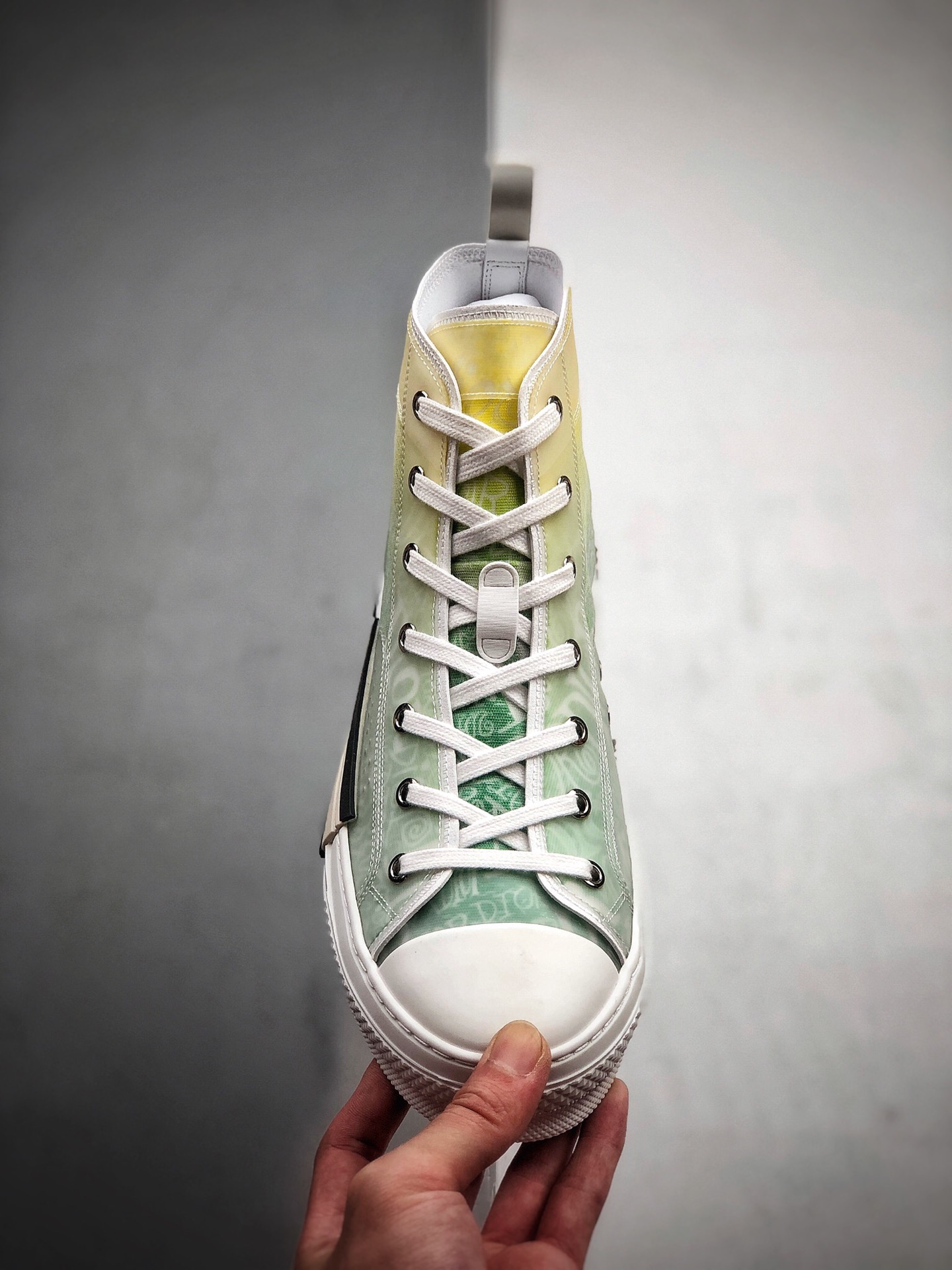 530  无原鞋 不开发 原厂品质迪奥Dior B23 Oblique High Top Sneakers原装耐弯折耐高温EVC饰片材质