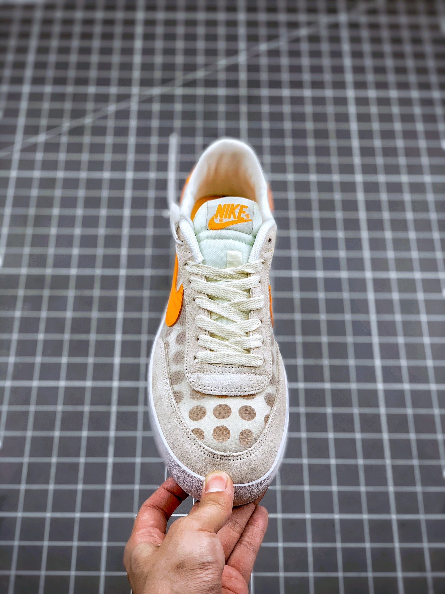 180 J.Crew x Nike Killshot 2 Leather”Sail Deep”致命射击二代系列美式经典复古休闲运动板鞋 432997-023