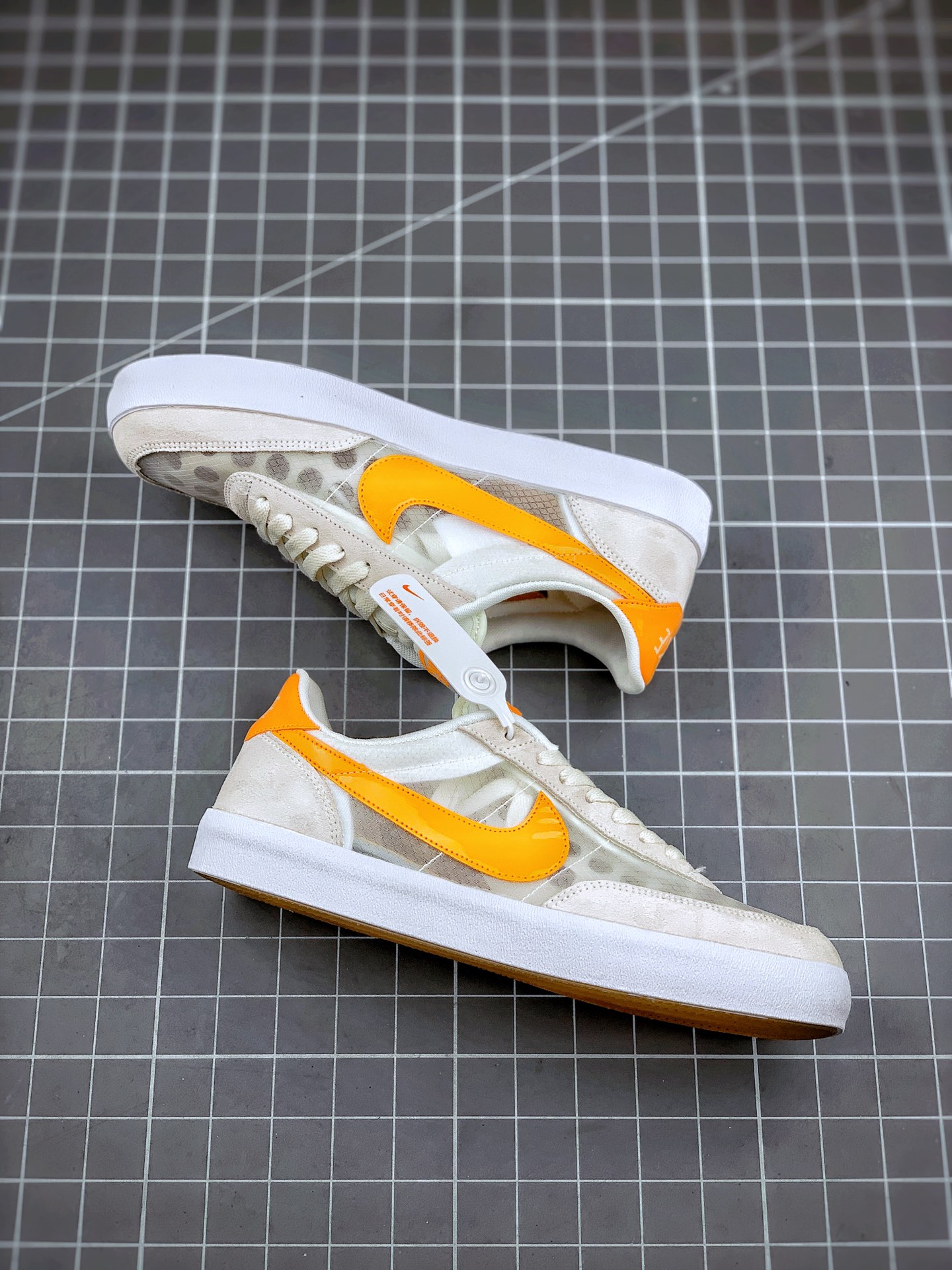 180 J.Crew x Nike Killshot 2 Leather”Sail Deep”致命射击二代系列美式经典复古休闲运动板鞋 432997-023