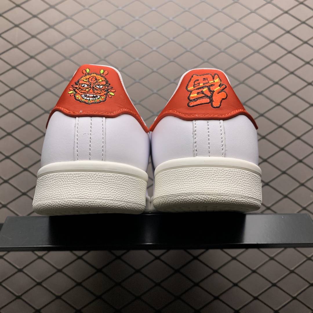 120  Adidas 阿迪达斯 Smith Stan ” CNY” EE9691 猪年限定史密斯休闲板鞋