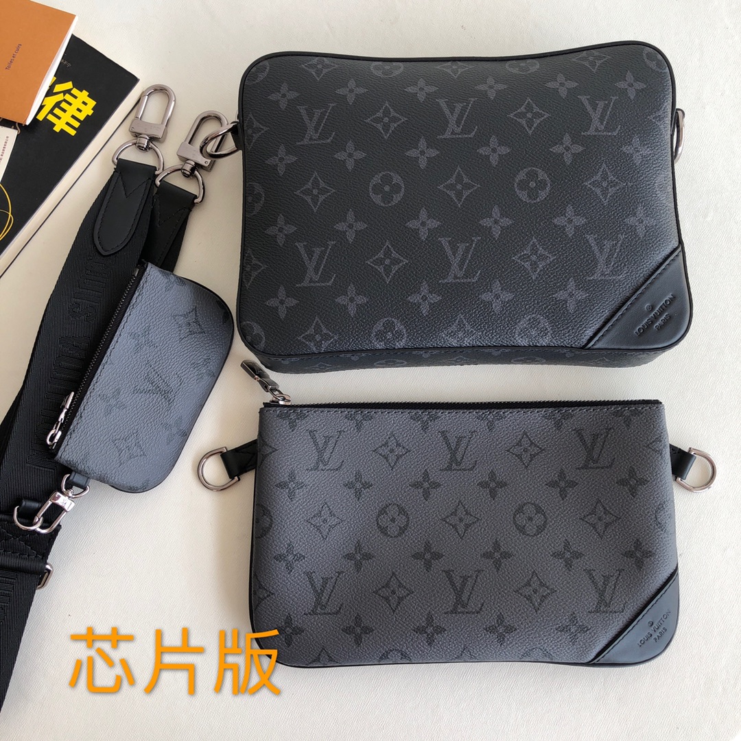 Louis Vuitton Messenger Bags Exclusive Cheap
 Grey Monogram Canvas M69443