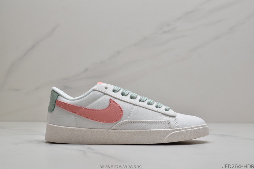 150 公司级 耐克/Nike WMNS Blazer Low LX 开拓者 低帮百搭休闲运动帆布板鞋AV9371 604