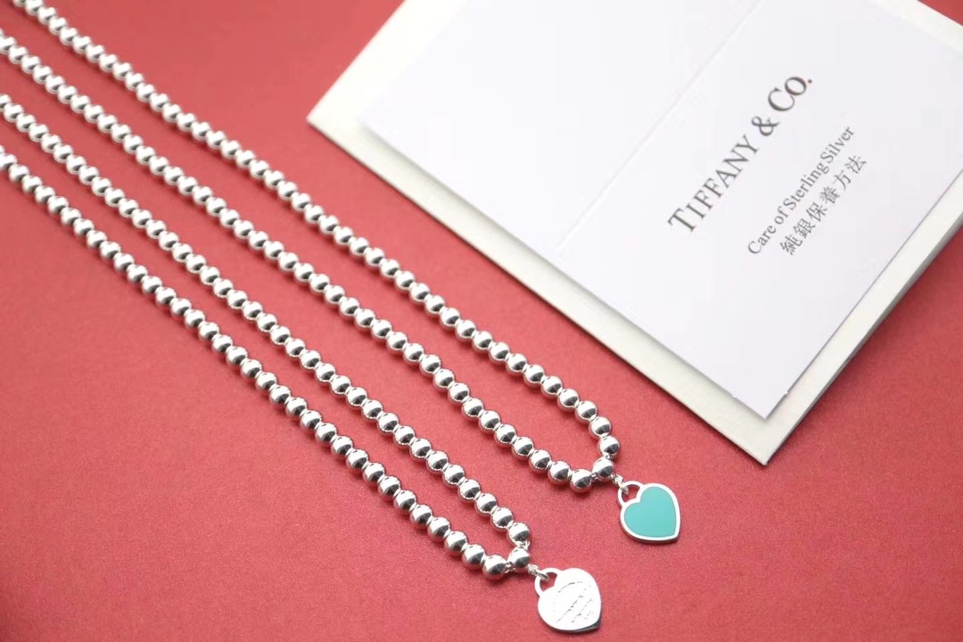 Tiffany & Co. Tiff*ny&Co.蒂芬妮之星 心牌项链