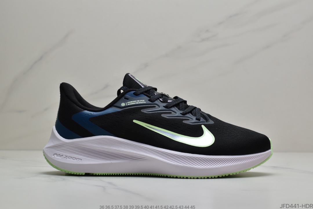 170 公司级 Nike Zoom WINFLO 7 代 登月轻质透气休闲运动跑步鞋CJ0291-004 002