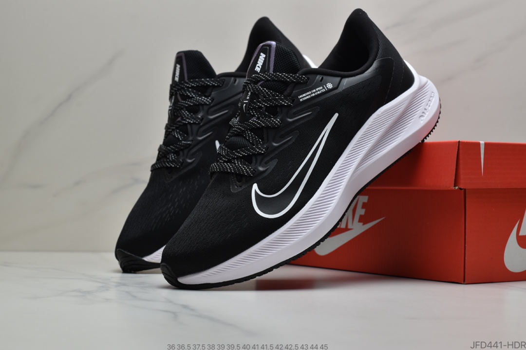 170 公司级 Nike Zoom WINFLO 7 代 登月轻质透气休闲运动跑步鞋CJ0291-004 002
