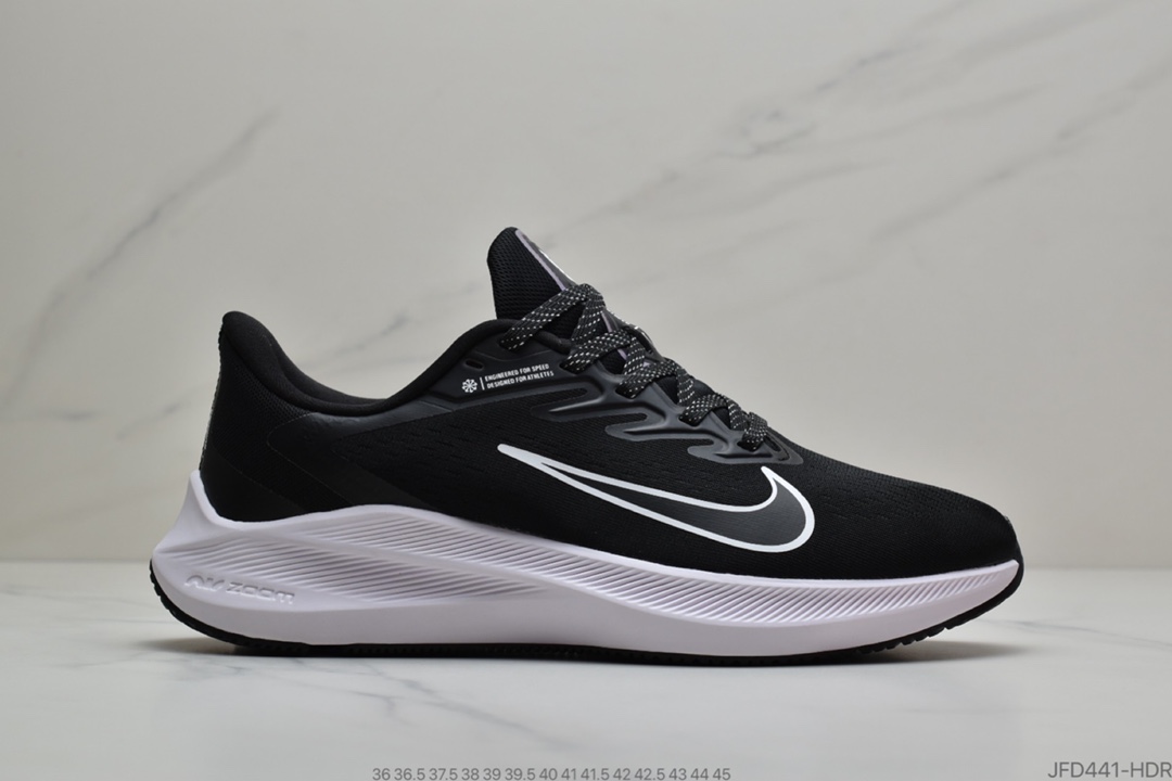 170 公司级 Nike Zoom WINFLO 7 代 登月轻质透气休闲运动跑步鞋CJ0291-004 002