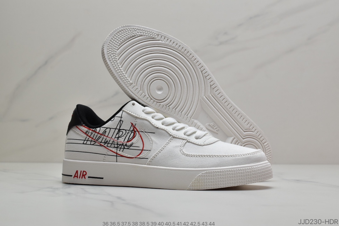 130 Travis Scott x Air Force 1 Low 倒勾空军帆布鞋 空军一号