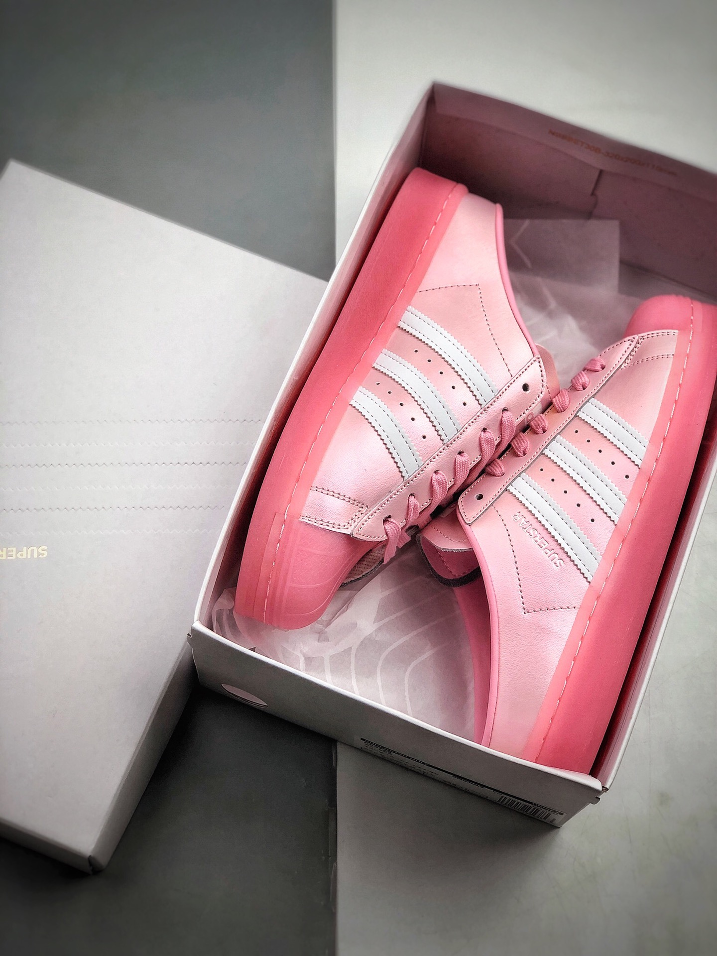 160 阿迪达斯Adidas AD Originals SUPERSTAR W 贝壳头半拖 一脚蹬 懒人鞋 FX2756