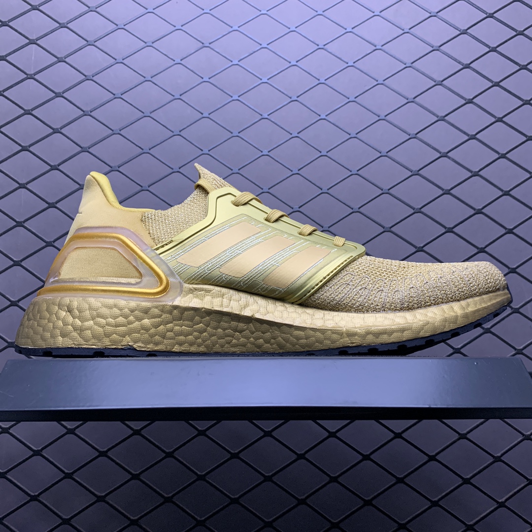 180 Adidas 阿迪达斯 Ultra Boost 20 超弹力爆米花中底休闲跑步鞋 FY3448