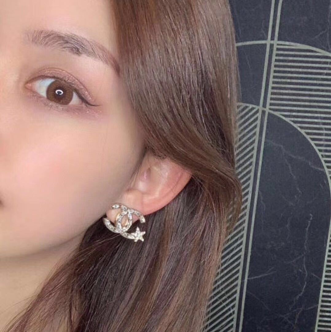 💰85C家马眼星星耳钉 同款材质 925银针 