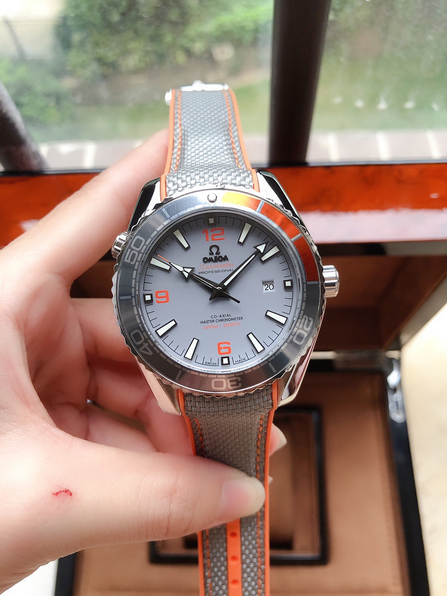 OMEGA欧米茄 海洋600米自動機械腕時計 316L精鋼・超強夜光