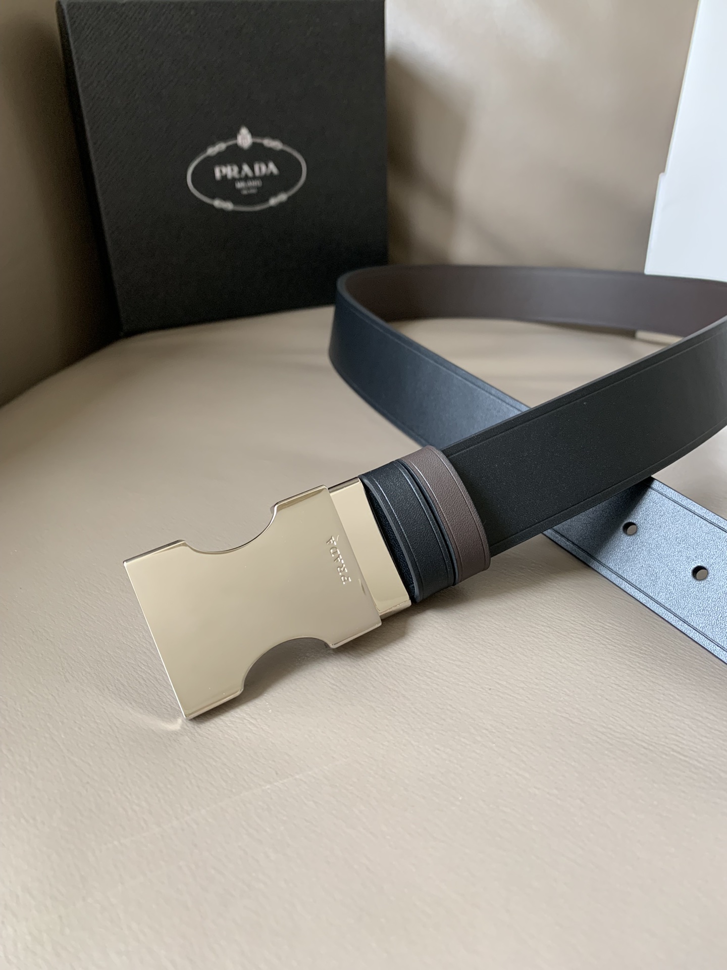 [Prada Belts]PRADA Prada counter new men